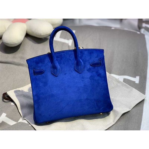 

designer bag tote bag herms birkin fashion bag water demon blue women's handbag temperament luxury brand women's bag high grade ra