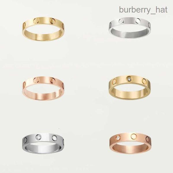 

love screw ring mens rings for woman classic luxury lover ring for love wedding diamond ring 18k gold silver rose never fade not allergic -4