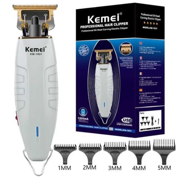

scissors shears kemei km-1931 professional hair clipper barber hair trimmer for men retro buddha cordless edge electric hair cutti241k