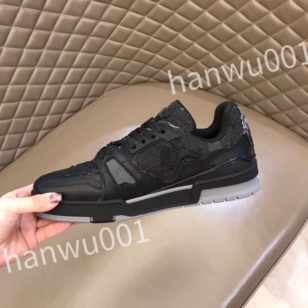 

2023 designer men causal shoes fashion woman leather lace up platform sole sneakers white black mens womens luxury