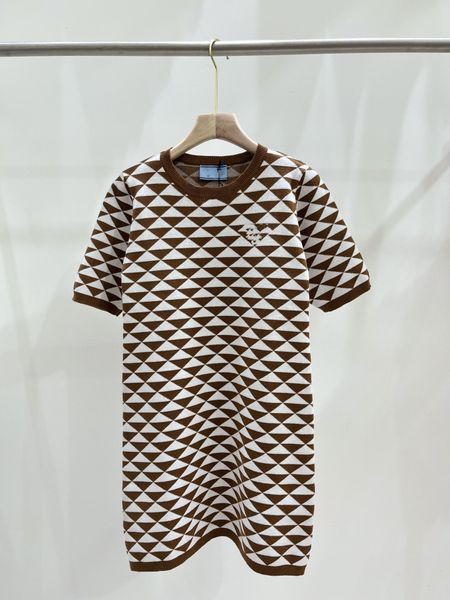 

street style dresses 2023 summer o neck short sleeve print fashion milan runway dress designer brand same style womens 0423-4, Black;pink