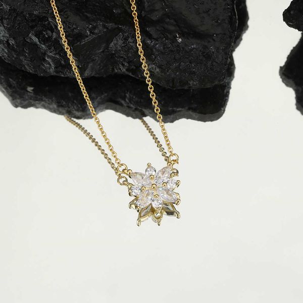 

designerpetal pendant necklace headpiece gift, Black