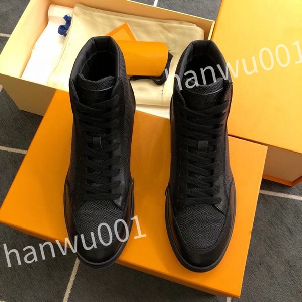 

2023 new luxury high sneakers designer sports shoes women men fashion casual shoes comfortable nonslip soles, Black
