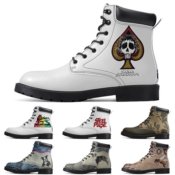 

Diy Fashionable Versatile Outdoor Boots Non-slip Winter Comfortable Casual Customized Elevated Classsic Boots