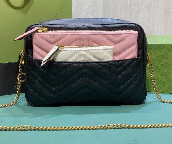 

women 3pcs/set designer bag bags classic handbag shoulder bags real leather lady fashion marmonts bags genuine crossbody purses 83699758