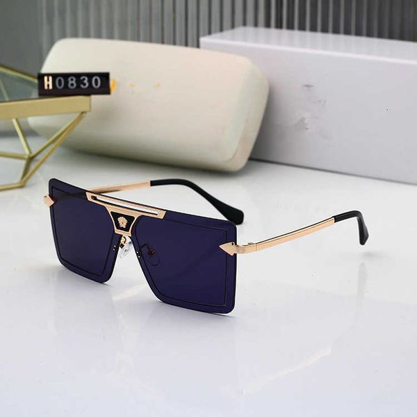 

fashion cool fend letter f sunglasses fund 2023 new sunglasses men's overseas one-piece glasses box women's uv protection, White;black