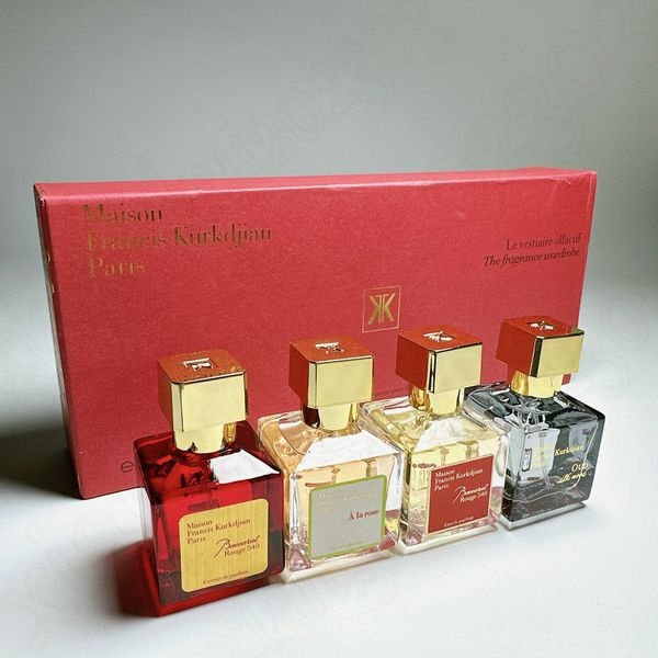 

baccarat perfume 30mlx4 luxury brand maison bacarat rouge 540 extrait eau de parfum paris fragrance man woman cologne spray long lasting sme