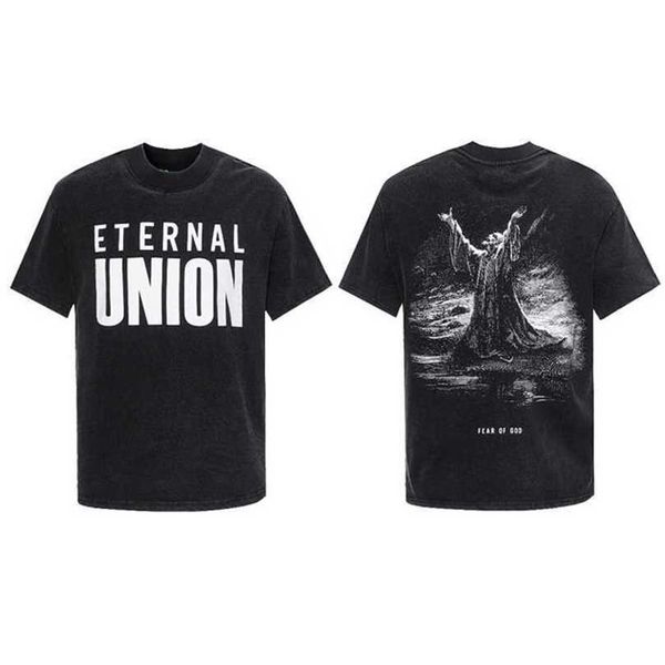 

22% off fog co branded street fashion complexcon exhibition limited short sleeve t-shirt for men and women, White;black