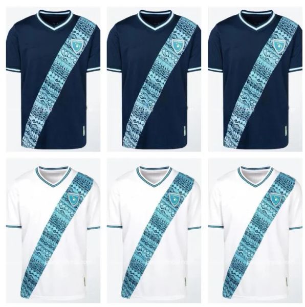 

2023 2024 guatemala national team mens soccer jerseys 23 24 lom ceballos peleg oscar santis home white away football shirts uniforms men kid, Black;yellow