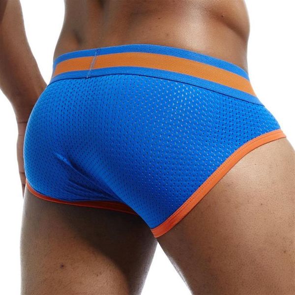 

underpants hollow brief men underwear gay boxer briefs mesh cuecas masculina homme man boxershorts calzoncillos hombre slip j236d, Black;white
