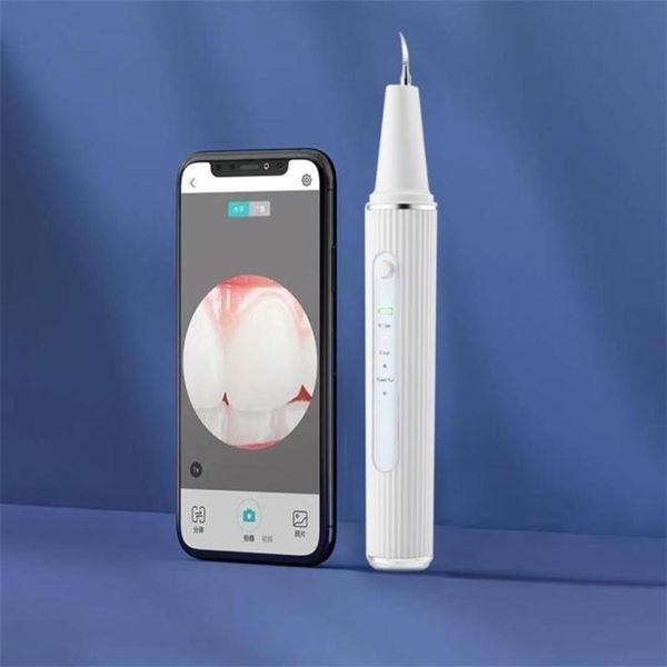 

ultrasonic dental electric teeth plaque calculus remover with hd camera oral tooth tartar cleaner stains removal 2202282407528264a