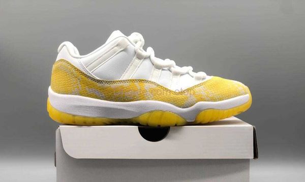 

11 retro low tour yellow snakeskin womens mens white tour yellow sail ah7860-107 sports sneakers shoes for size us 7-13 eur 40-47