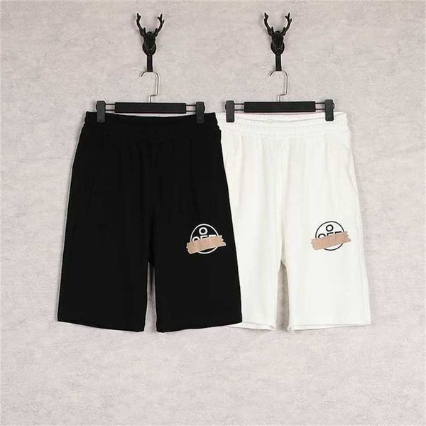 

22% off spring/summer new edition gold classic rubber stripe pattern casual shorts, White;black