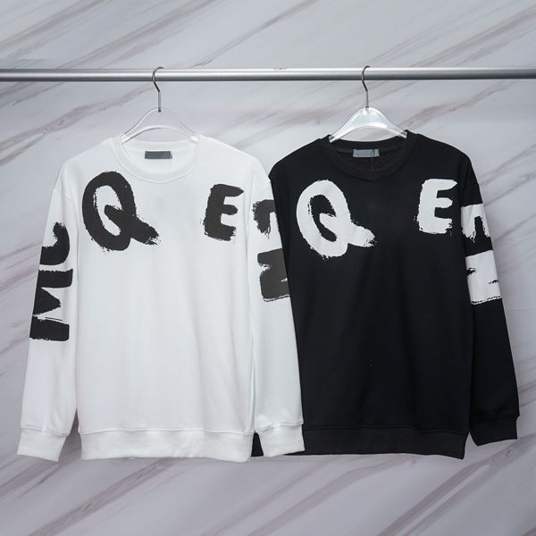 

designers mens hoodies luxury sweatshirts sweaters jumper fashion women hooded jackets autumn winter long sleeve round neck letter pullover, Black