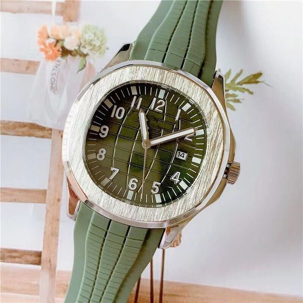 

mens pateks philippes watch designer quartz watches 42mm nautilus boutique steel strap designer watches for men wholesale watch gift a61, Slivery;brown