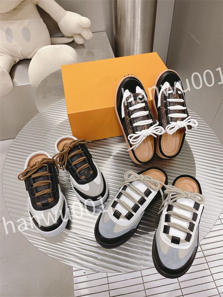 

2023 new designer mens causal shoes fashion womans leather lace up platform sole sneakers white black men women luxurys