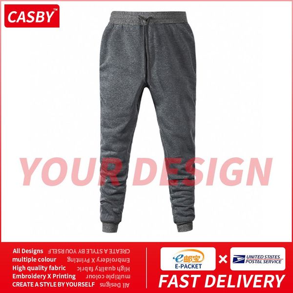 

pants fall winter design running trousers casual private custom fitness sport pants casual print graphic athletic clothes ik802, Black