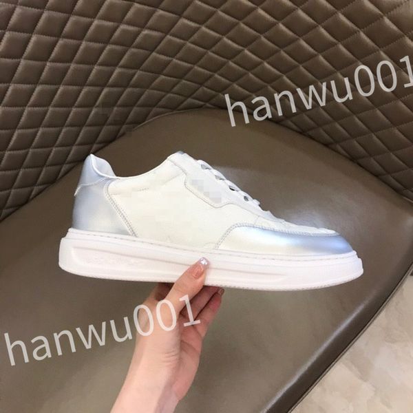 

new designer men causal shoes fashion womans leather lace up platform sole sneakers white black mens womens luxury