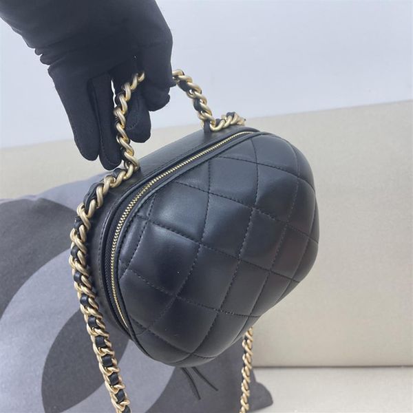 

10a woman cosmetic bag luxury shoulder handbag leather crossbody bags fashion designer bags lady clutch purse chain ba302m