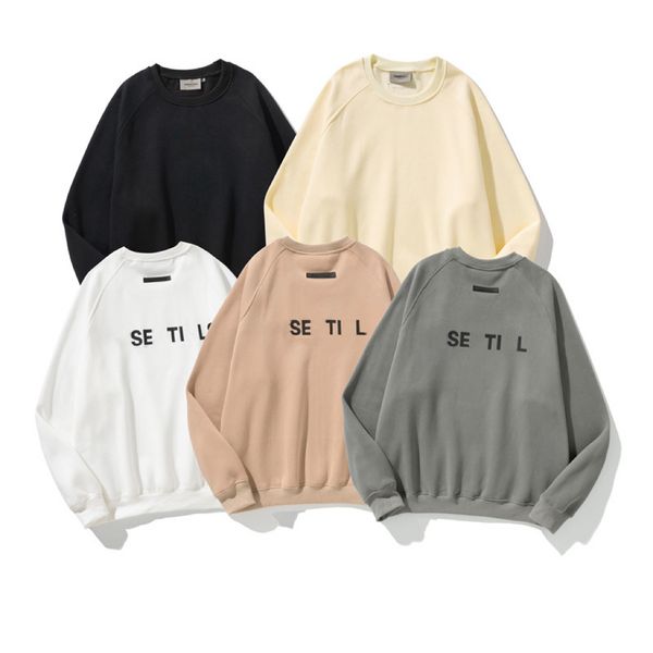 

23 designer men's hoodie loose hoodie casual men's and women's large size european and american tide brand, Black