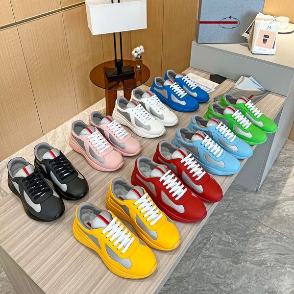 

americas new cup sneakers casual shoes soft chunky rubber men black bike fabric mesh skateboard walking casual shoe outdoor trainer 38-46