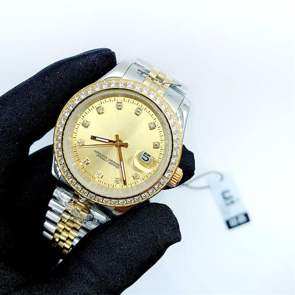 

2022 style 41 36mm mens automatic 31mm 28mm woman quartz watches with box sapphire waterproof wristwatches full stainless s193m, Slivery;brown
