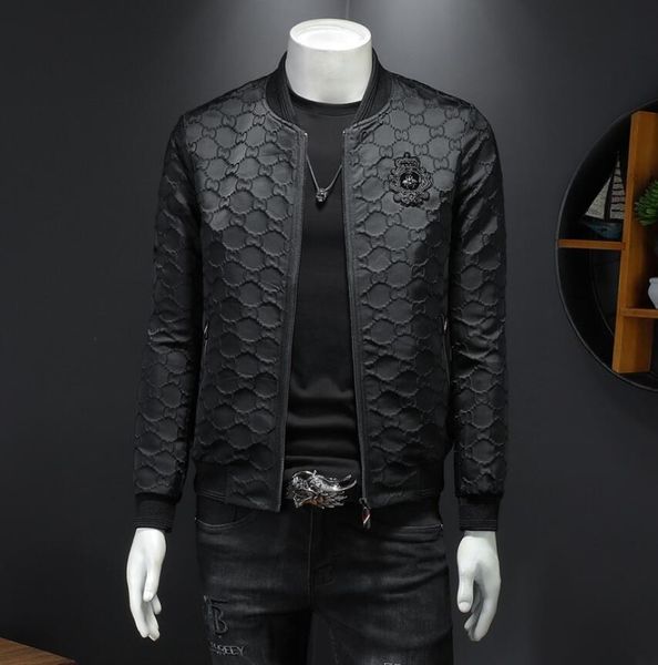 

cardigan men's sweater patchwork coat fashion mens knitted sweater jacket stand collar thick warm coats men 2atc, Black;brown