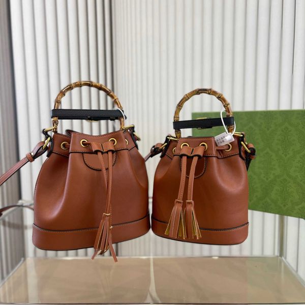 

designer bags handbags women bucket bag lady handheld bamboo shoulder bag wallet fashion solid color designers handbag crossbody purses 2304