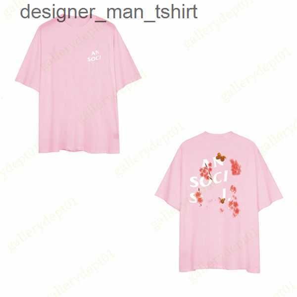 

mens t shirts women designer tshirts cherry blossom butterfly t shirt t-shirt viper graphic tee loose couple t-shirt skin friendly and breat, White;black