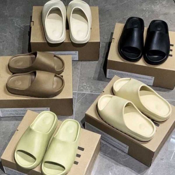 

slides slippers designer sliders foam slide slipper size 13 man woman sand black green orange core resin bone soot brown 36-48
