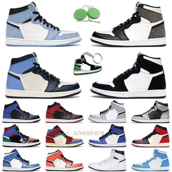 

jumpman 1 obsidian men women basketball shoes 1s university blue dark mocha twist mid purple pulse iridescent trim mens trainer