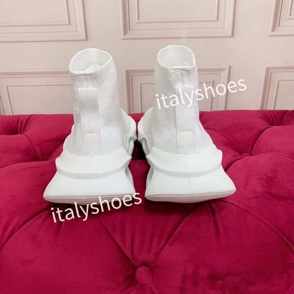 

2023designer sock shoes womens men flat running shoes black shoes clear sole volt graffiti lace-up socks boots designers platform