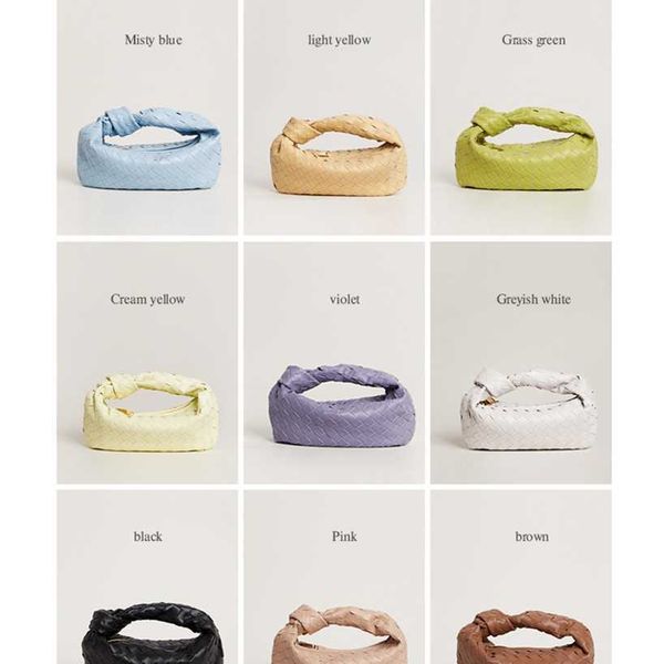 

women handbags bottegas bags venetas shevennie2023 new niche cowhide knotted soft leather tote genuine womens ins trend 18redlil