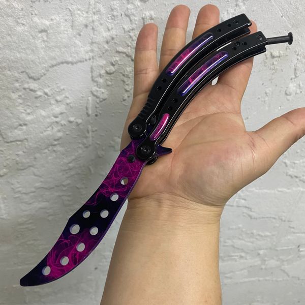 

csgo knife doppler phase2 pocket folding knifes hunting outdoor knifess camping survival tactical knife cs go tiger tooth lore hyper beast c