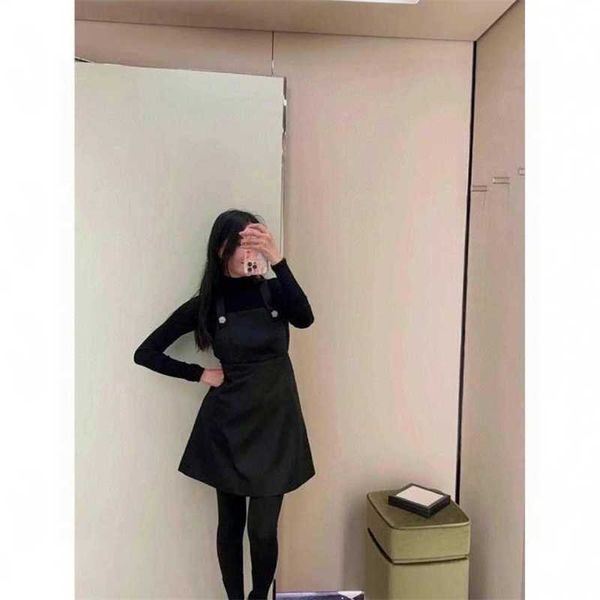 

20% off family spring/summer new style casual diamonds cross design strap dress, Black;gray