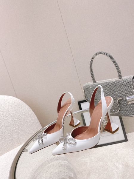 

wedding shoes amina pumps muaddi shoes bride bridesmaid fashion white crystal bow high heel fashion designer fairy, Black