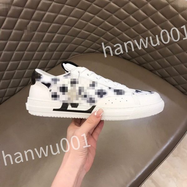 

new designer mens causal shoes fashion womans leather lace up platform sole sneakers white black mens womens luxury