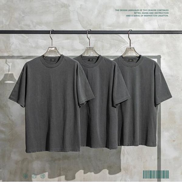 

cotton grey apparel fashion tees short sleeve 23ss, Black;brown