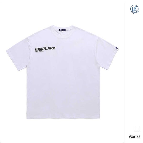 

men and women t-shirtslawfoo new china-chic brand men's wear american alphabet printing short sleeve loose t-shirt men, White;black