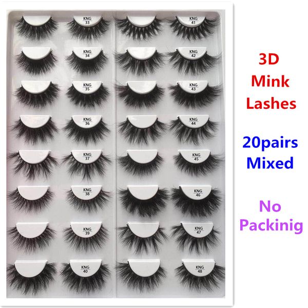 

mink lashes 3d mink eyelashes 100% cruelty lashes handmade reusable natural eyelashes wispies false lashes makeup kng series mink eyelash