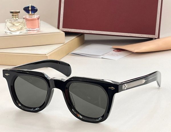 

fashion luxury designer mens women sunglasses classic acetate square shape glasses summer elegant versatile style anti-ultraviolet come with, White;black