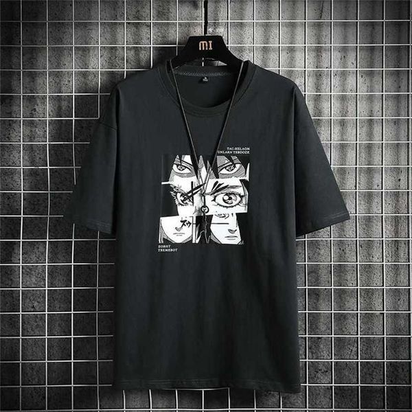 

24% off street short sleeved summer ins trendy t-shirt men's design sense niche trend loose and versatile, White;black