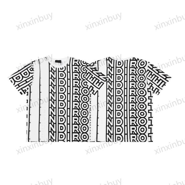 

xinxinbuy men designer tee t shirt 23ss letters roma print short sleeve cotton women white black red green blue s-2xl2822, Black;brown