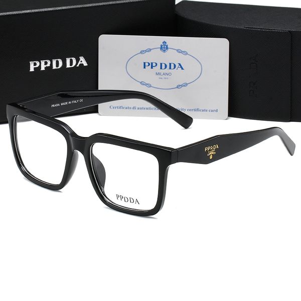 

fashion designer ppdda sunglasses classic eyeglasses goggle outdoor beach sun glasses for man woman optional triangular signature 5 colors h, White;black