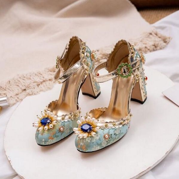 

red blue court wedding bridal dress shoes rhinestone silk lady evening party shoes fashion summer gladiators shoes, Black