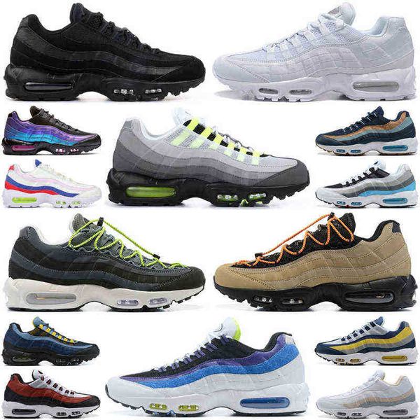 

mens running shoes 95s triple black white worldwide throwback future panache neon men trainers sports sneakers