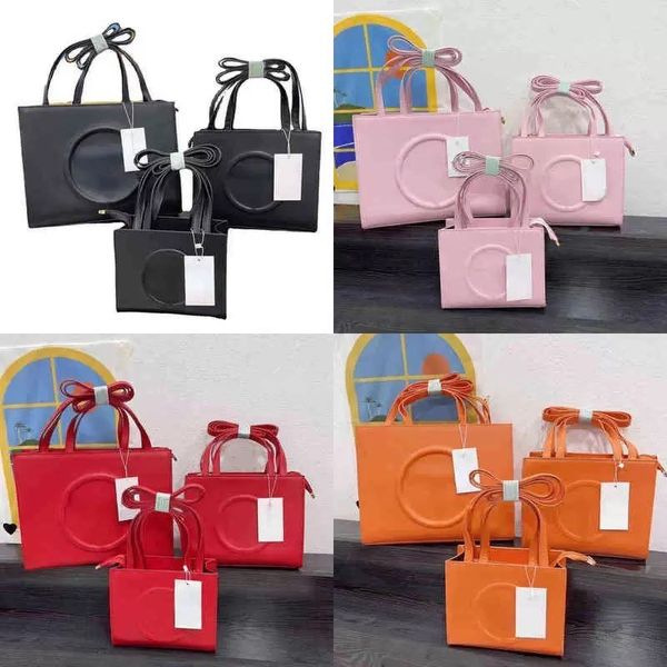

designer bag 3 sizes telfars bag pink shoulder bags soft leather mini handbags women handbag crossbody luxury tote fashion shopping purse sa