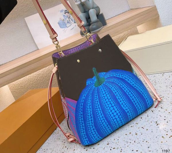 

neonoe bucket bags shopping shoulder cross body handbag women detachable and adjustable shoulder strap letter central zippered patch pocket
