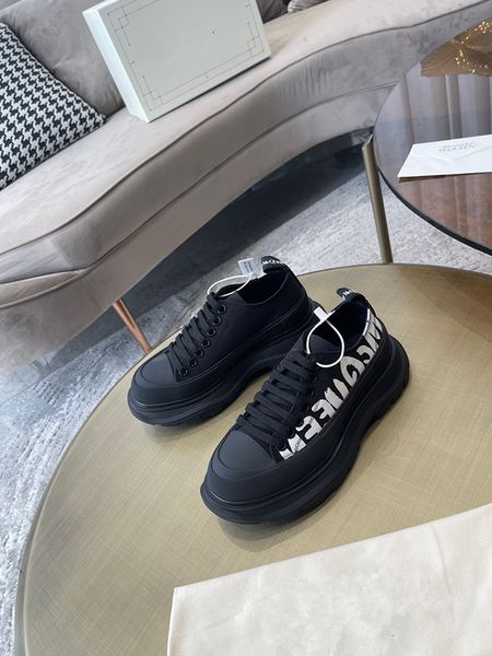 

fashion casual shoes patchwork trendy sneakers men women flat lace-up sport skateboarding trainers size35-45 0418, Black