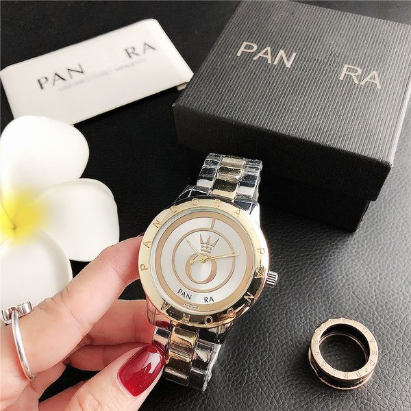 

luxury brand design 14k gold personalized party watch, Slivery;black